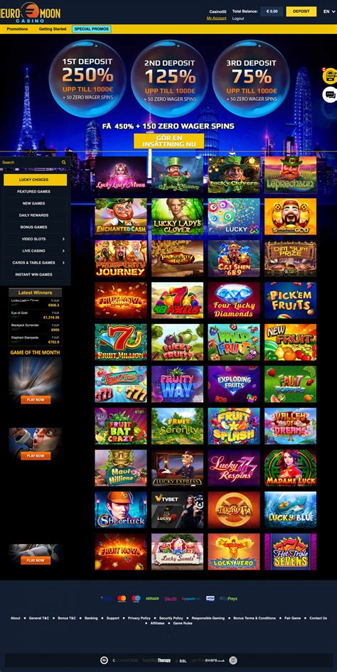 Euromoon Casino Review & Ratings .